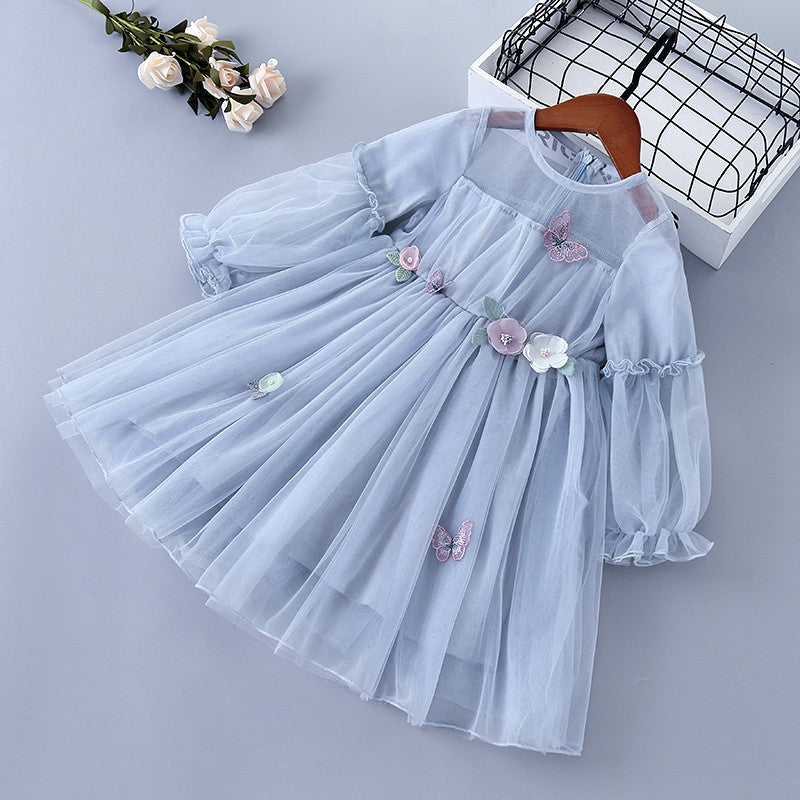 Girls' Fairy Tutu Dress | Spring Mesh Princess Skirt