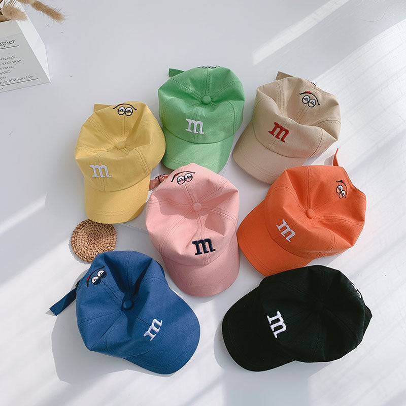 Kids’ Letter Embroidery Baseball Cap