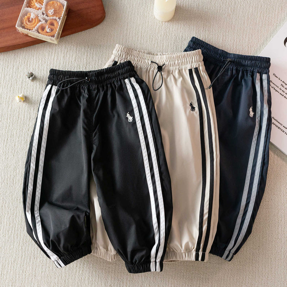 Kids Japanese Cargo Jogger Pants Autumn 2025