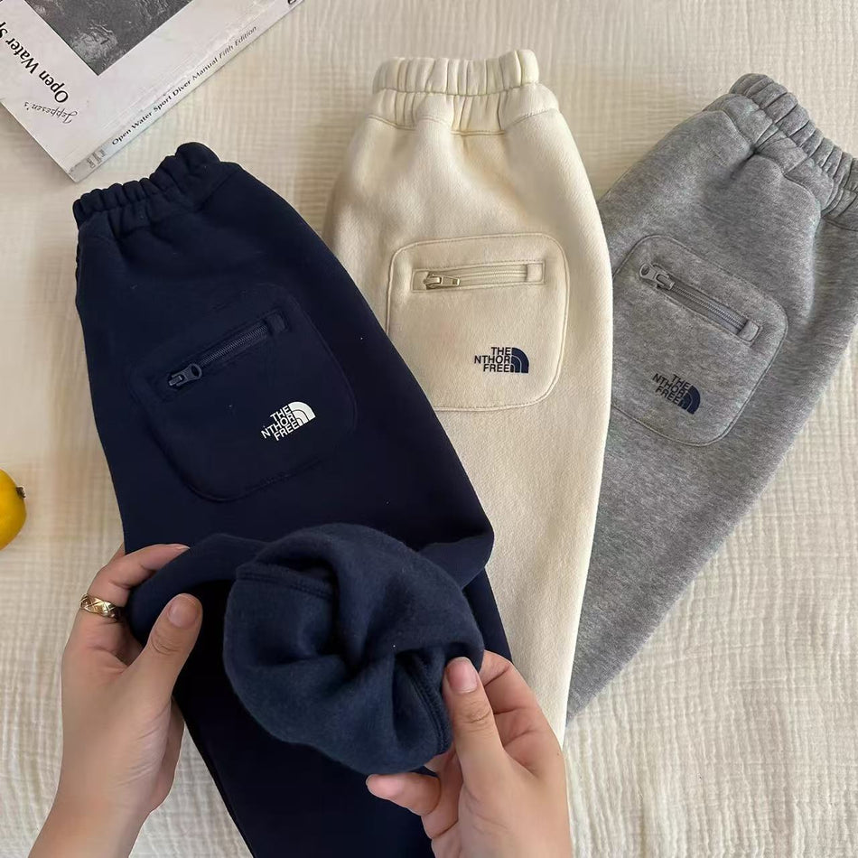 Kids Fleece Sweatpants Joggers 2025 with Pockets