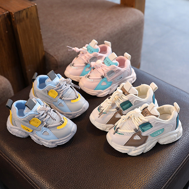 Lightweight Kids Mesh Sneakers – Spring & Autumn 2025