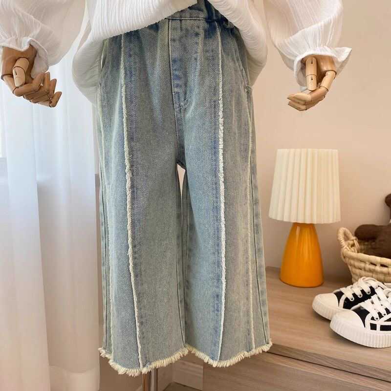 Girls Straight-Leg Loose Jeans Autumn 2025