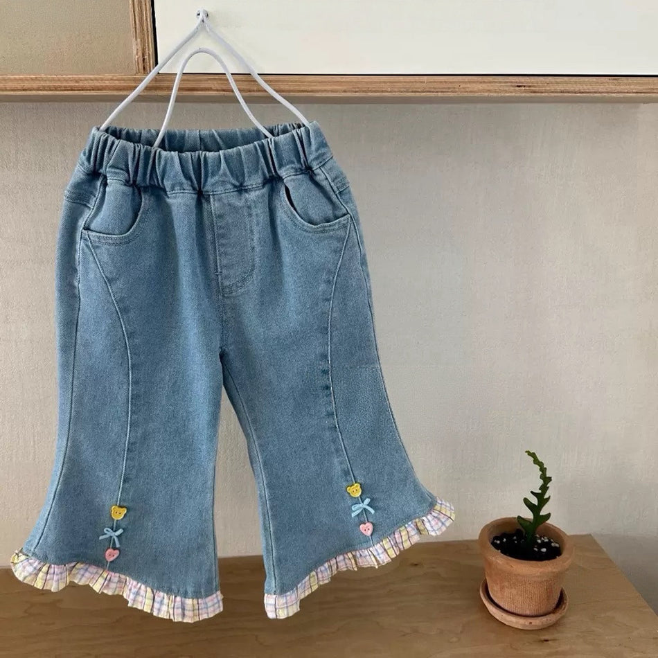 Girls Micro-Flared Jeans Spring-Autumn 2026