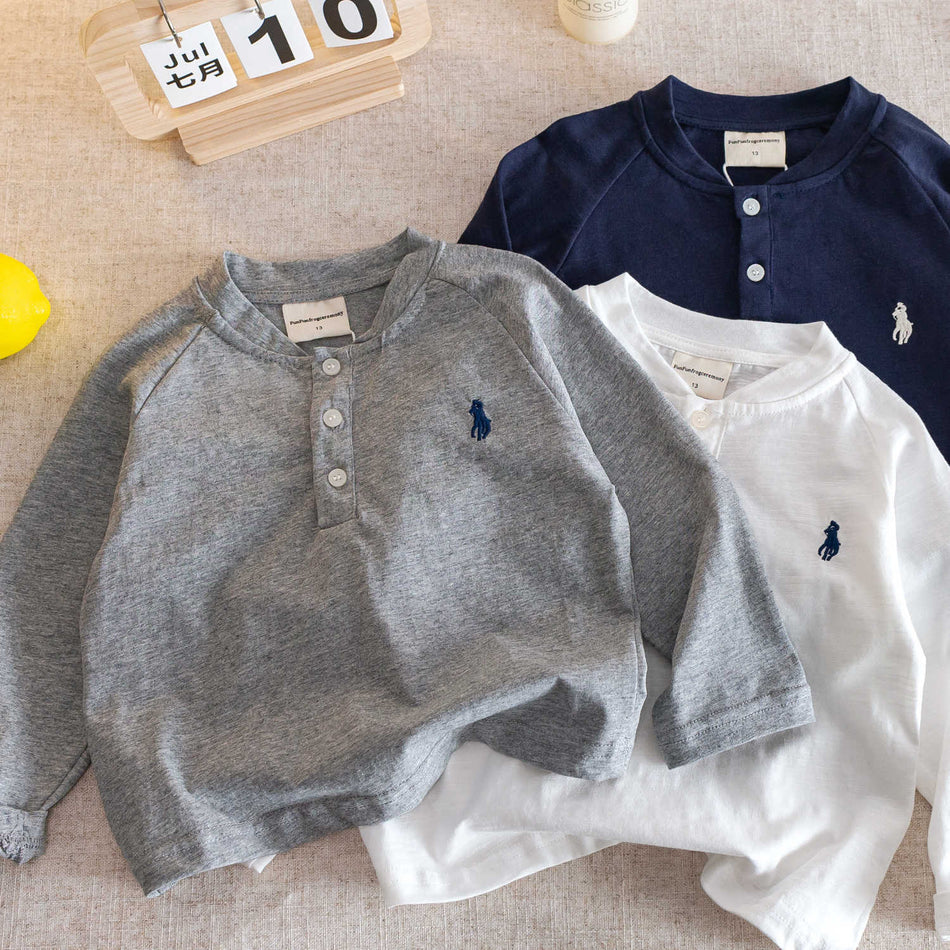Boys Pure Cotton Polo T-Shirt Spring 2025