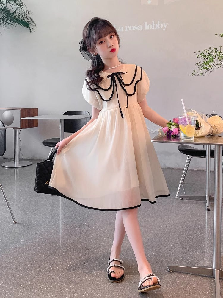 2025 Girls Fashionable Princess Summer Dress