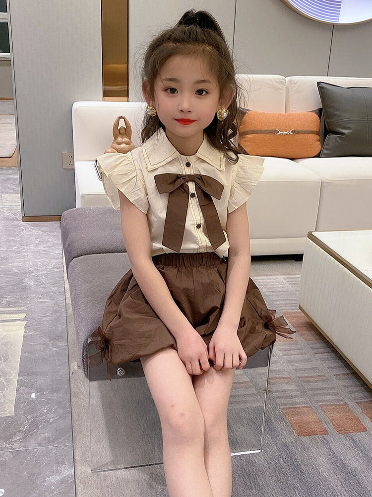 2025 Girls JK Uniform Two-Piece Summer Suit