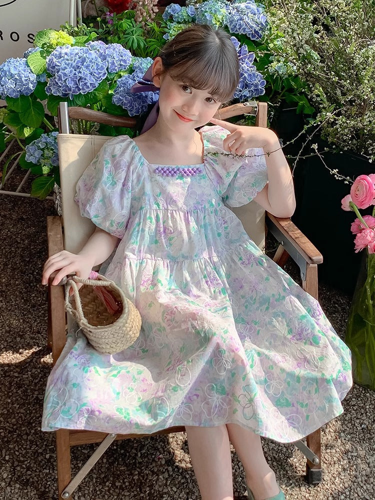 2025 Girls High-End Summer Princess Dress