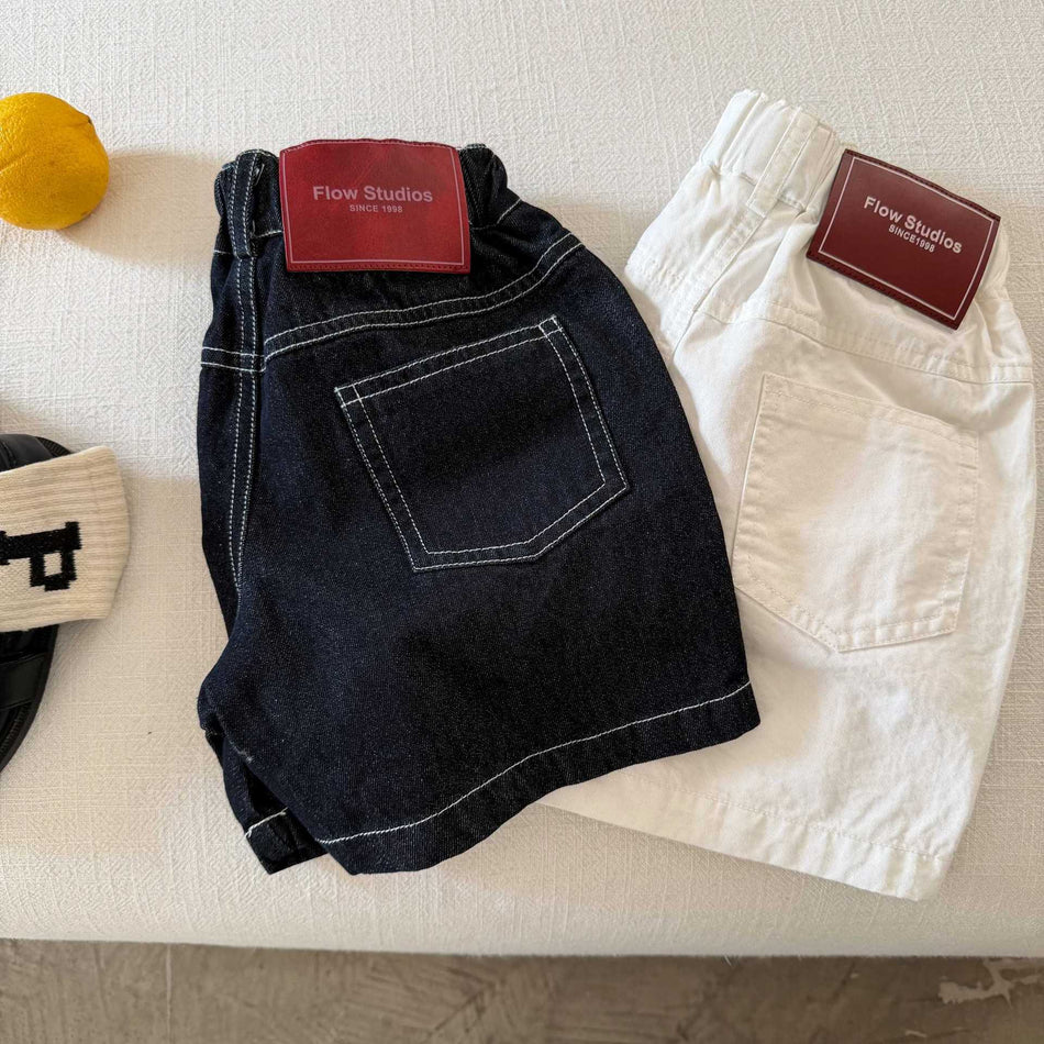 Kids Cotton Outdoor Shorts 2026 Summer Trendy Wear