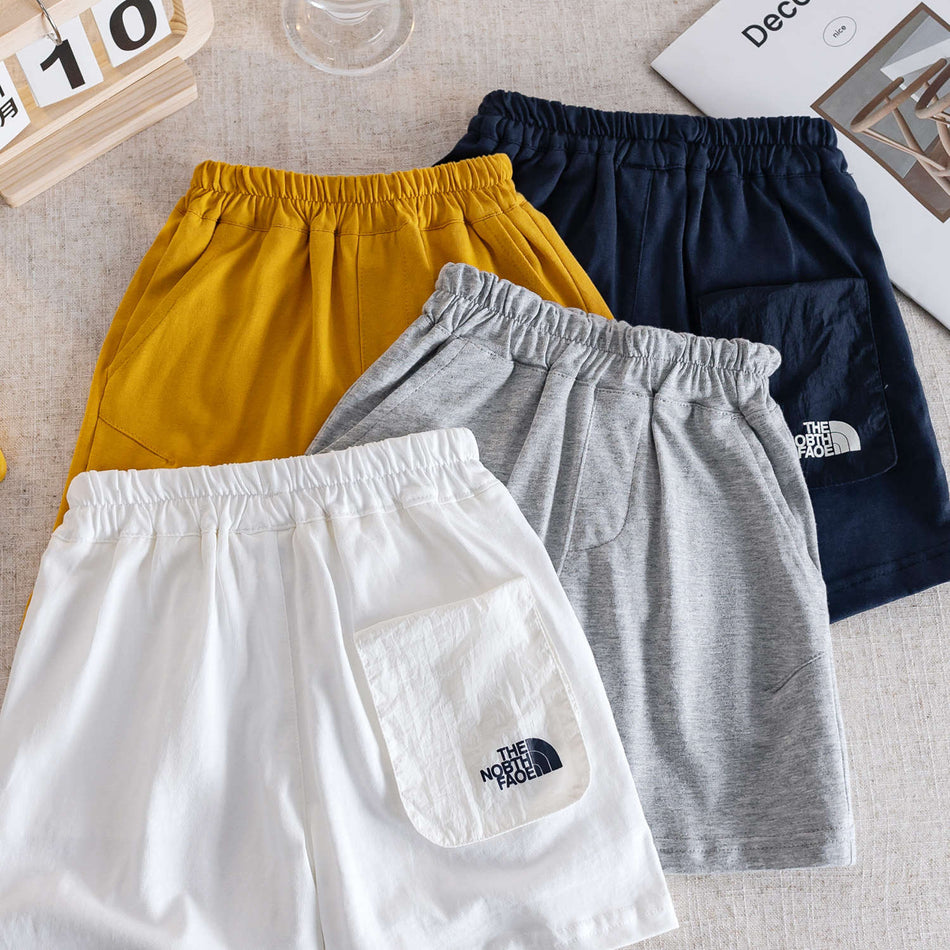 Kids Summer Letter Shorts 2025 Trendy Five-Point Wear