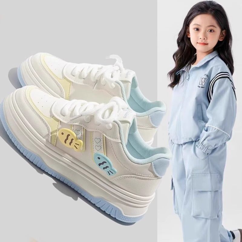 Girls Casual Sneakers 2026 Comfortable Breathable Shoes