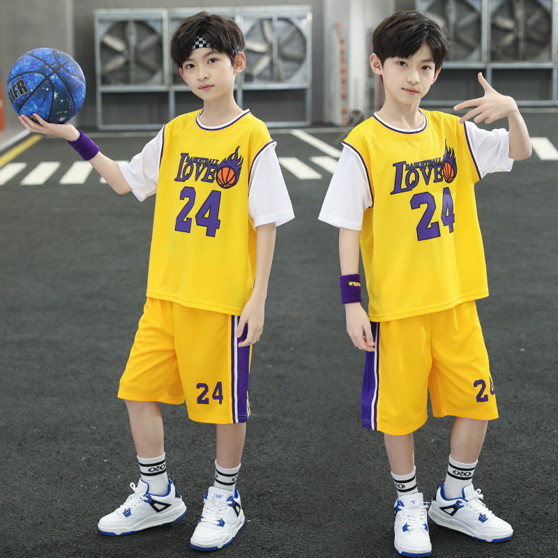 Boys Basketball Summer Set 2026 Quick-Dry Outfit