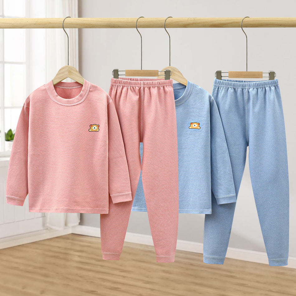 Kids German Velvet Thermal Set 2026 Autumn Warm Outfit