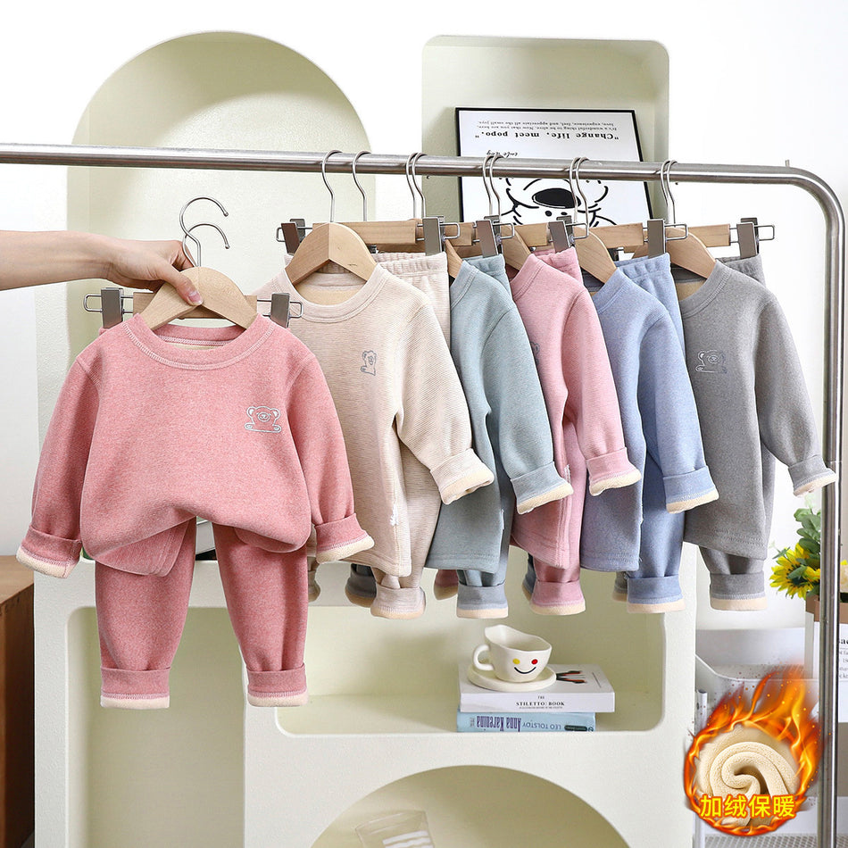 Kids Austrian Velvet Thermal Set 2026 Autumn Winter