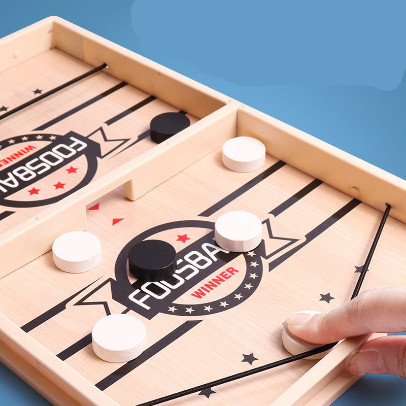 Kids Wooden Bouncing Chess Tabletop Educational Toy