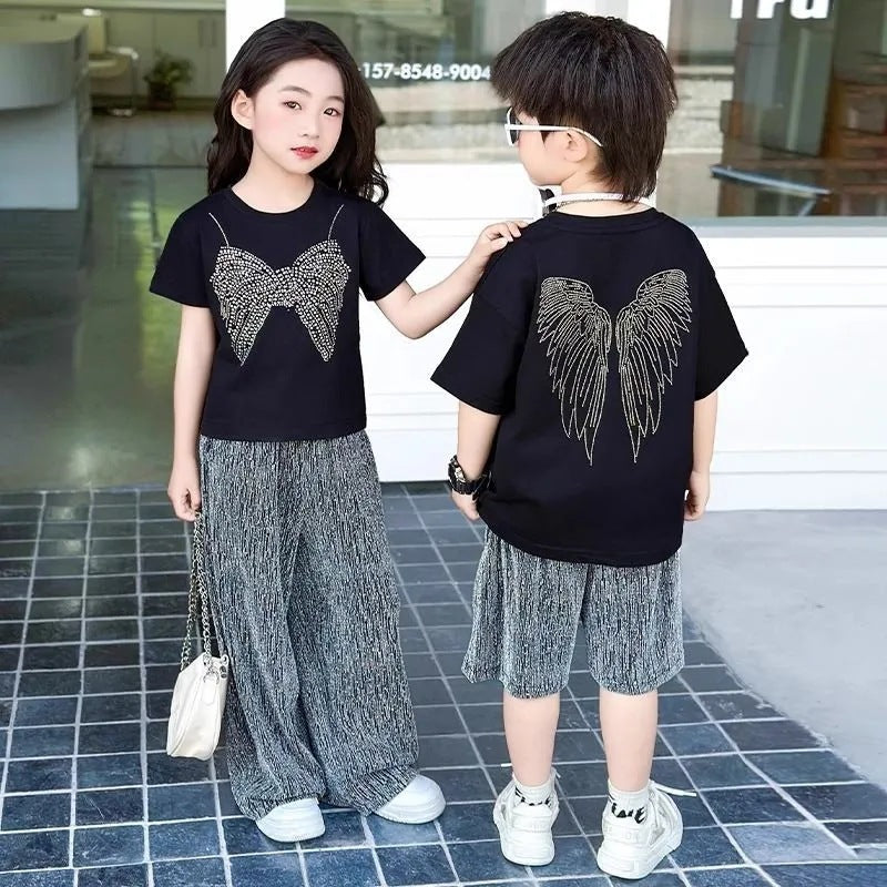 2026 Kids’ Summer Sibling Sports Short & Pants Sets