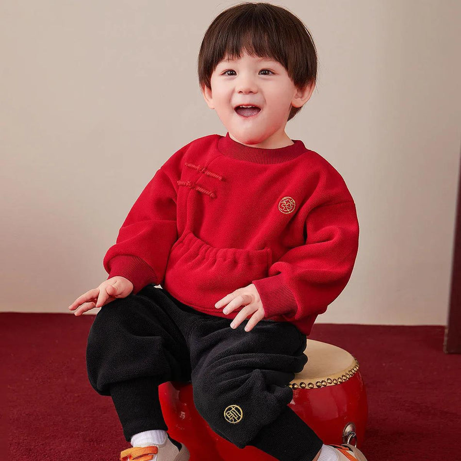 Baby’s Chinese-Style New Year Tang Dress 2026