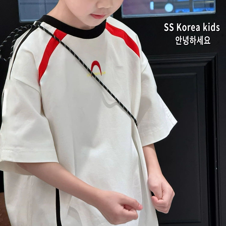 Boys’ Korean-Style Summer T-Shirt 2026 – Trendy & Cool
