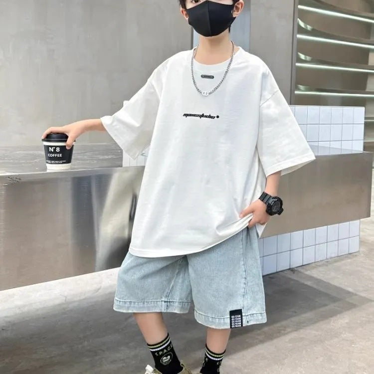Boys’ Summer Cotton T-Shirt 2025 – Cool & Stylish Top