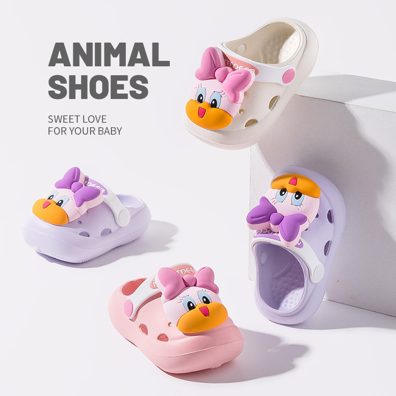Kids’ Cartoon Summer Slippers – Cute Indoor Shoes