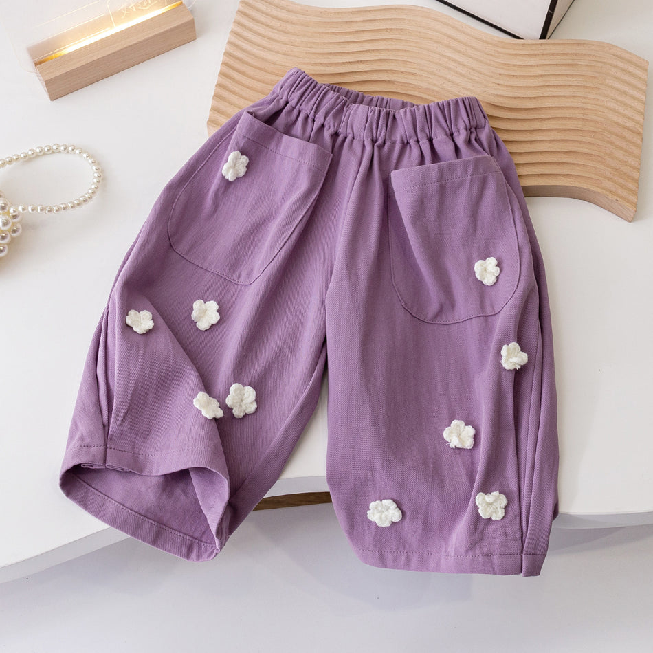 Girls Korean Style Casual Pants Spring Fashion 2023