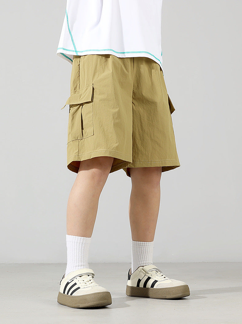 Kids’ Korean Style Summer Shorts – Lightweight Waterproof
