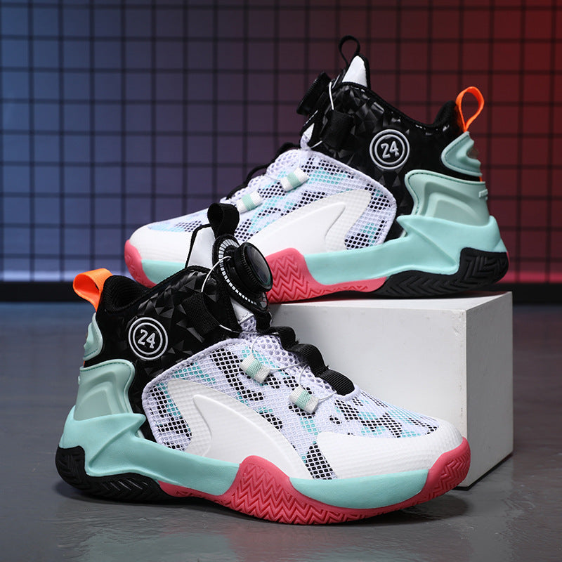 Elite Edition: Professional Kids' Basketball "Combat" Shoes