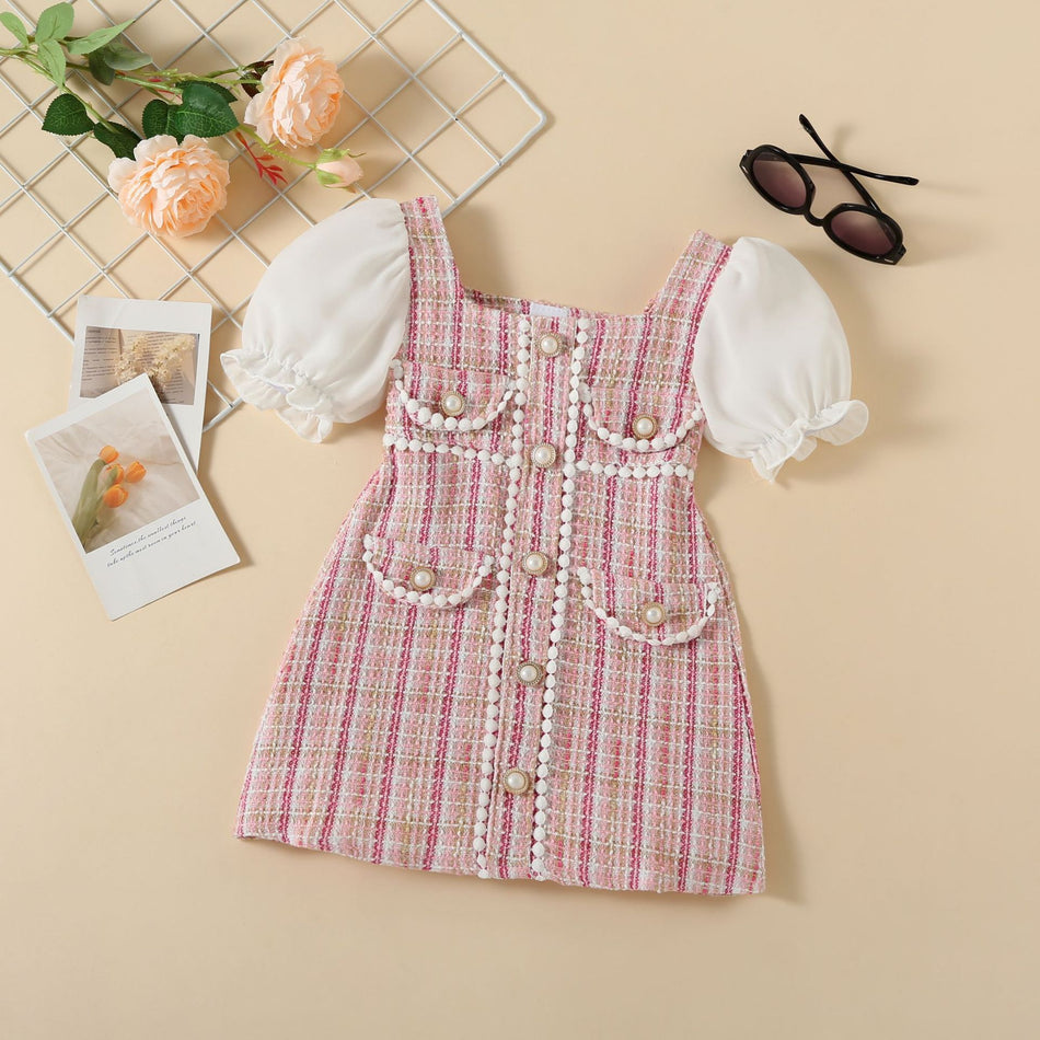 Girls Chanel Style Princess Dress Summer 2024