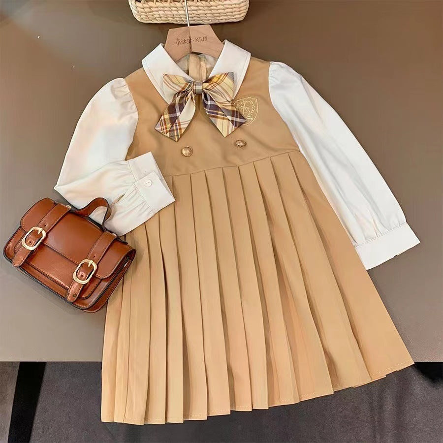 Girls JK Academy Dress Korean Style Autumn 2026