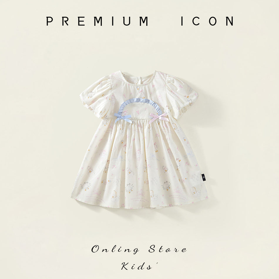Girls Lace Princess Dress Summer 2026 Lady Style