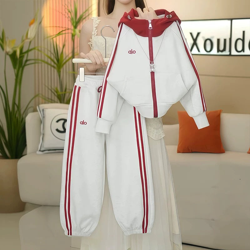 Girls Hoodie Sweatpants Set