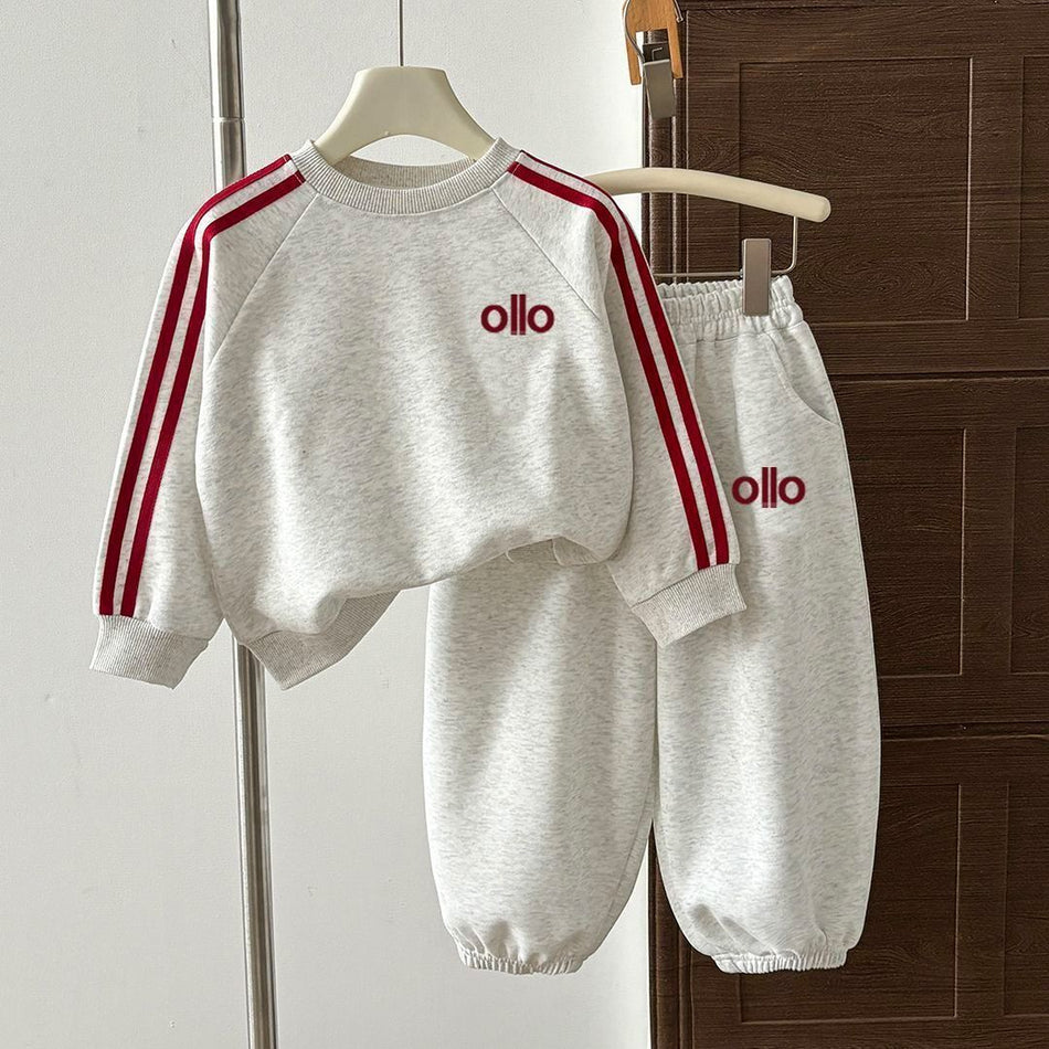 Girls Korean Sports Set – Autumn Casual Outfit Suit