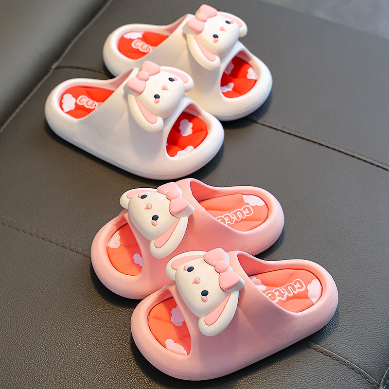 Girls Cartoon Non-Slip Indoor Bathroom Slippers Sandals