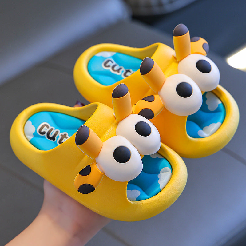 Kids Anti-Slip Soft Sole Summer Sandals Indoor Bath Slippers