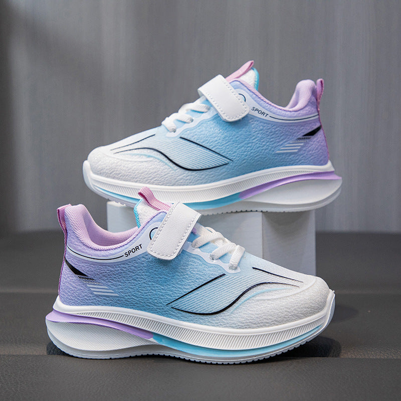 Kids Ultra Light Running Shoes Shock Absorbing Mesh Sneakers