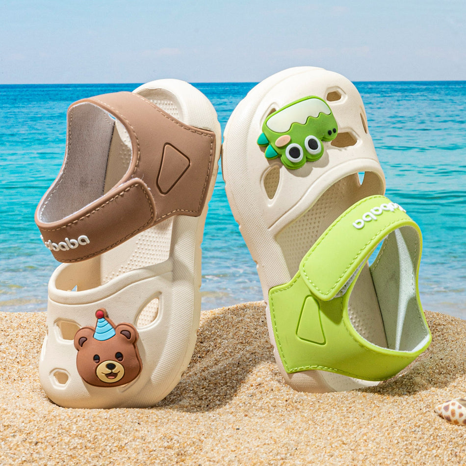 Children’s Korean Style Closed-Toe EVA Sandals for Kids
