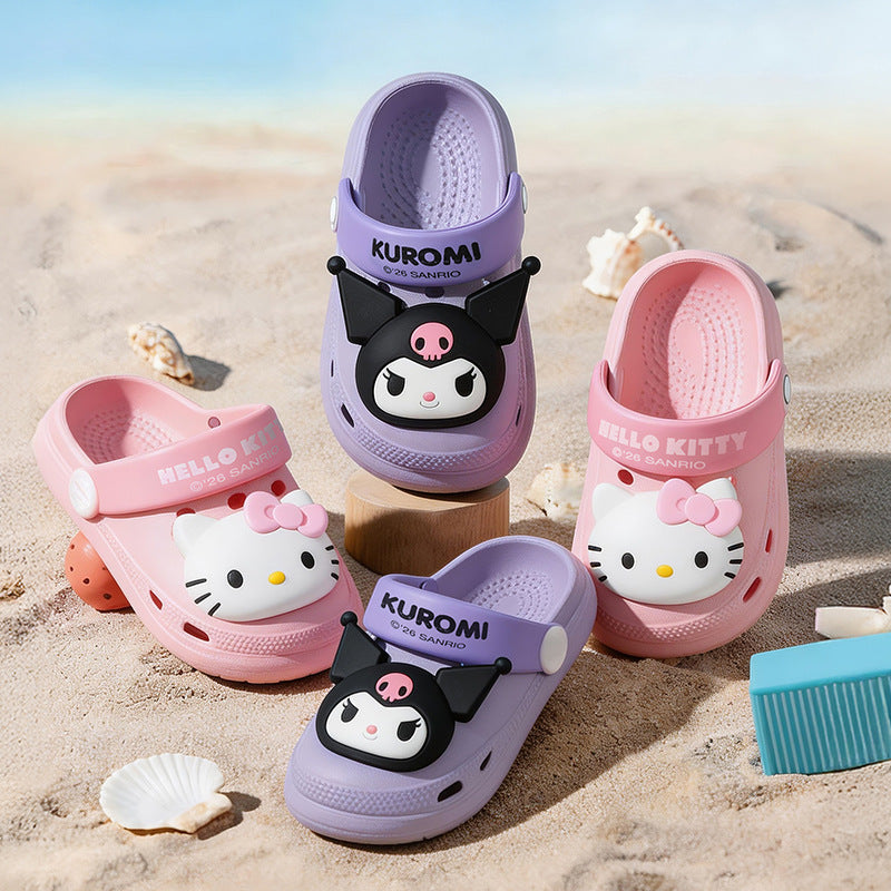Children’s Sanrio EVA Clogs Soft Beach Sandals for Kids