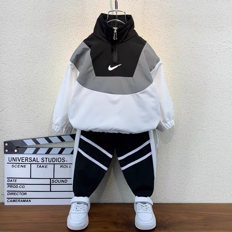 Premium Boys Autumn Sports Two Piece Set Kids Fashion Outfit