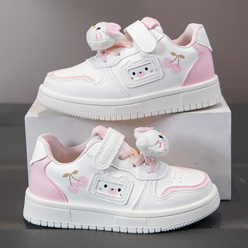 Premium Girls Low Top Sneakers Lightweight Casual Sports Shoes