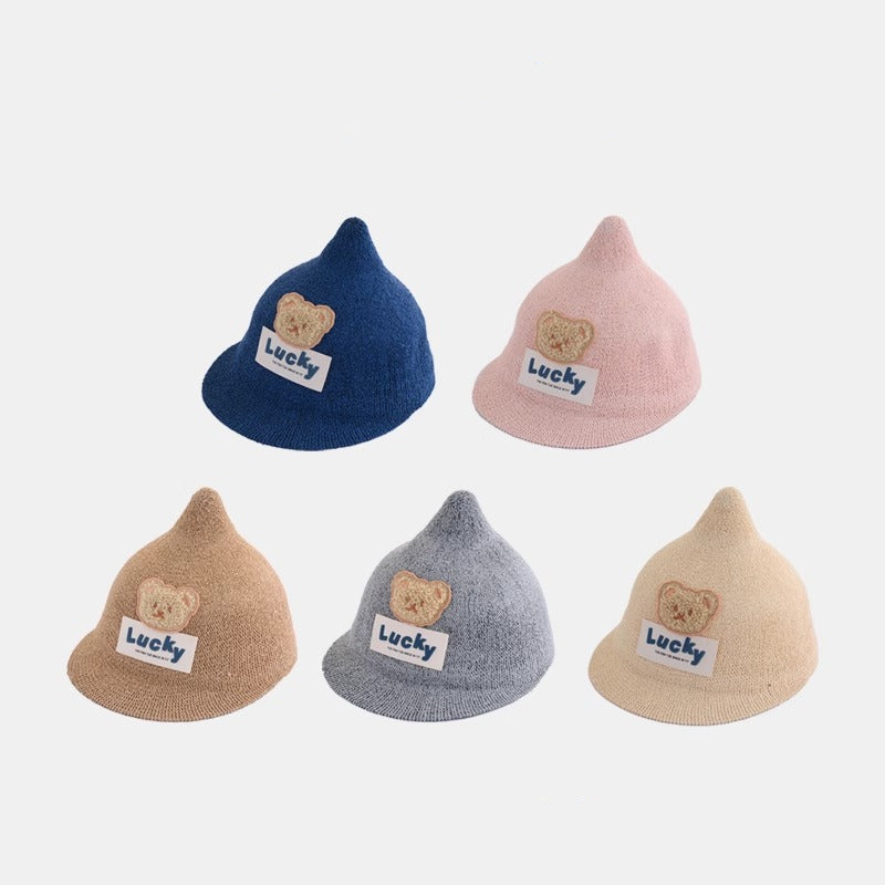 Baby Pointed Sun Hat Breathable Summer Duckbill Cap for Kids