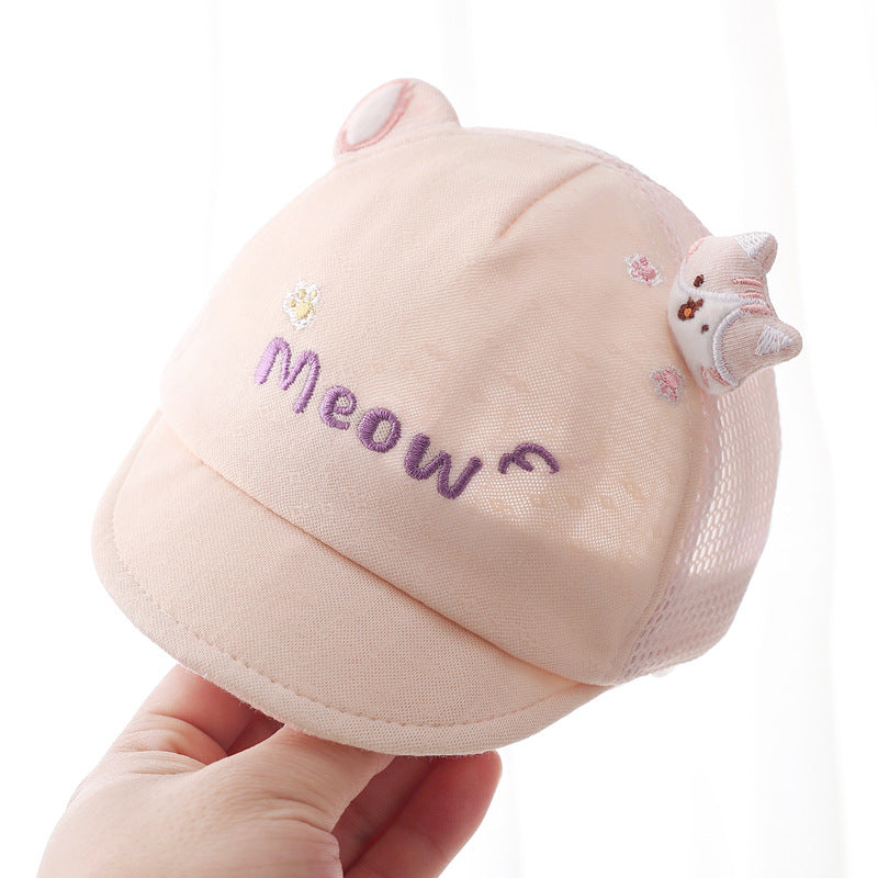 Baby Sunshade Cap Cute Lightweight Summer Hat for Infants