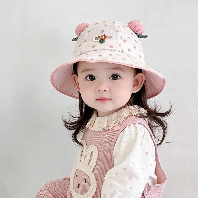 Baby Bucket Hat Spring Summer Sun Protection Cap for Kids
