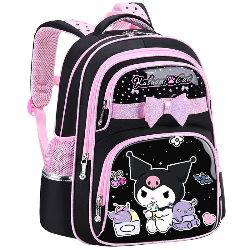 Girls' Ergonomic Primary School Backpack | Large Capacity