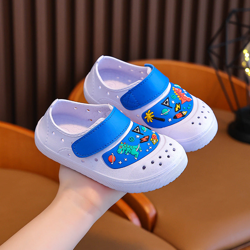 Kids Cartoon EVA Beach Sandals Non-Slip Summer Clogs