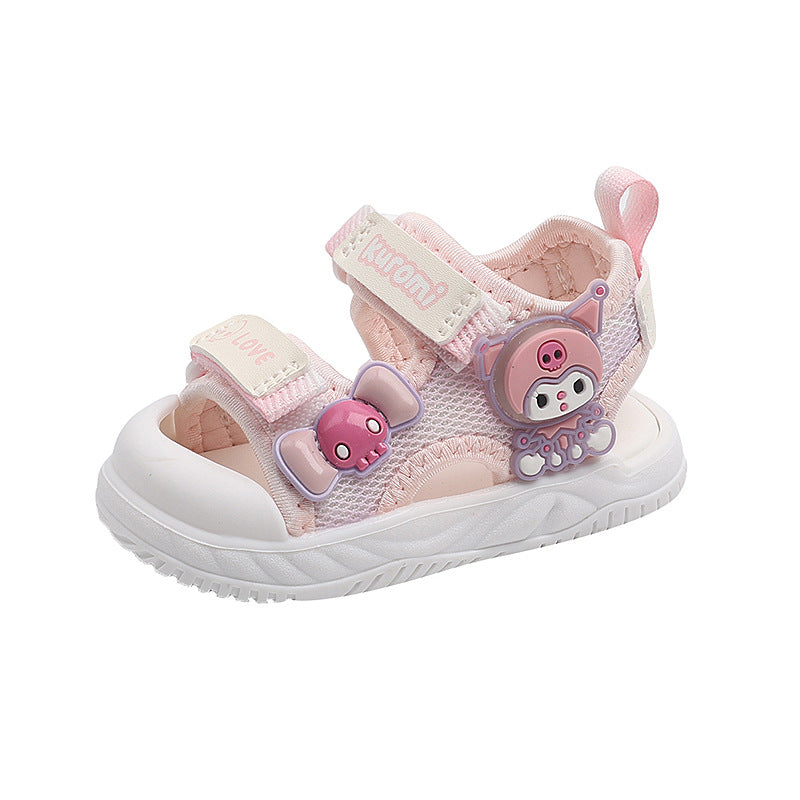 Elegant Princess LED Light Baby Sandals for Toddlers