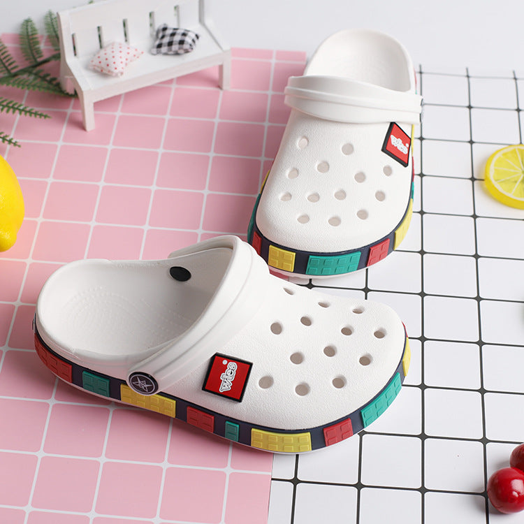 Premium Closed-Toe Summer Beach Clogs and Sandals for Children
