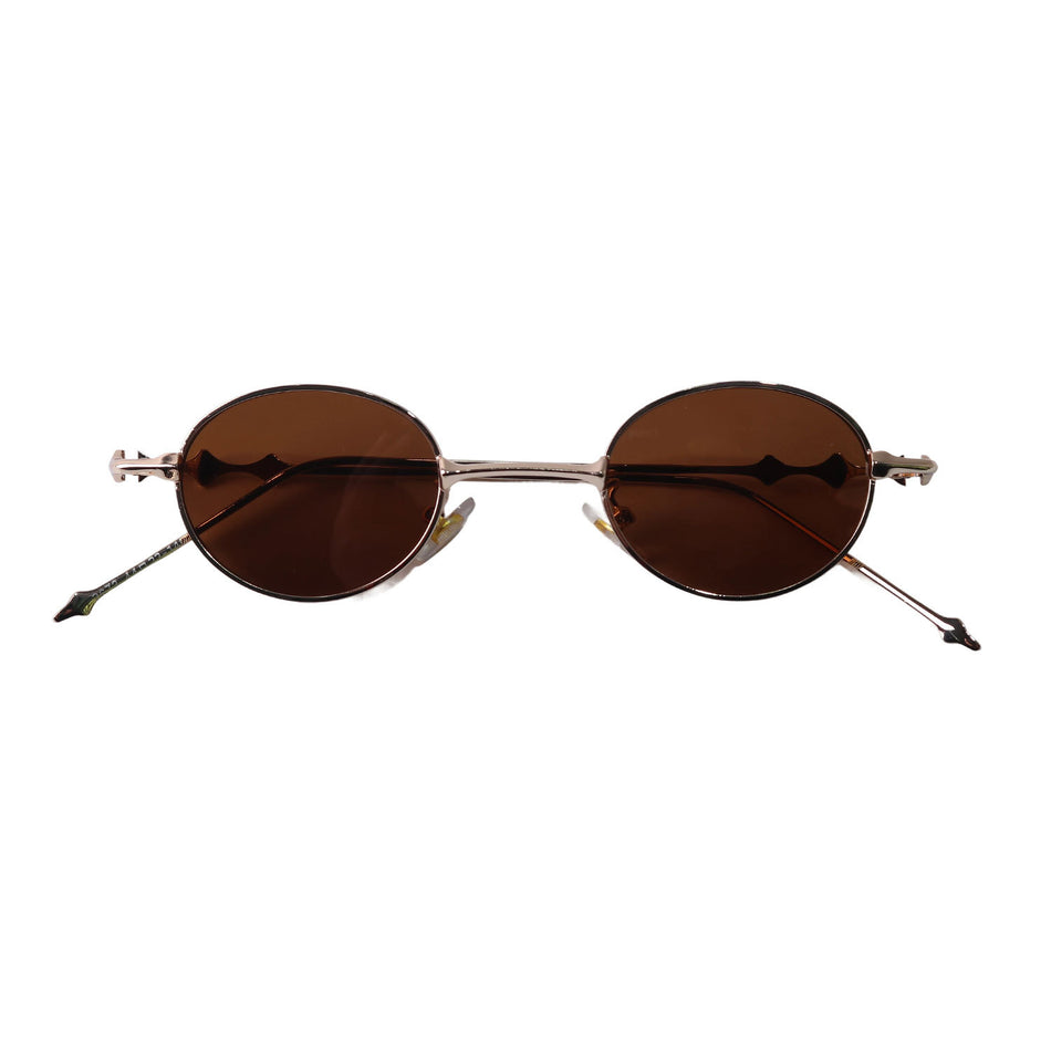 Premium "Old Money" Retro Oval Sunglasses for Older Kids
