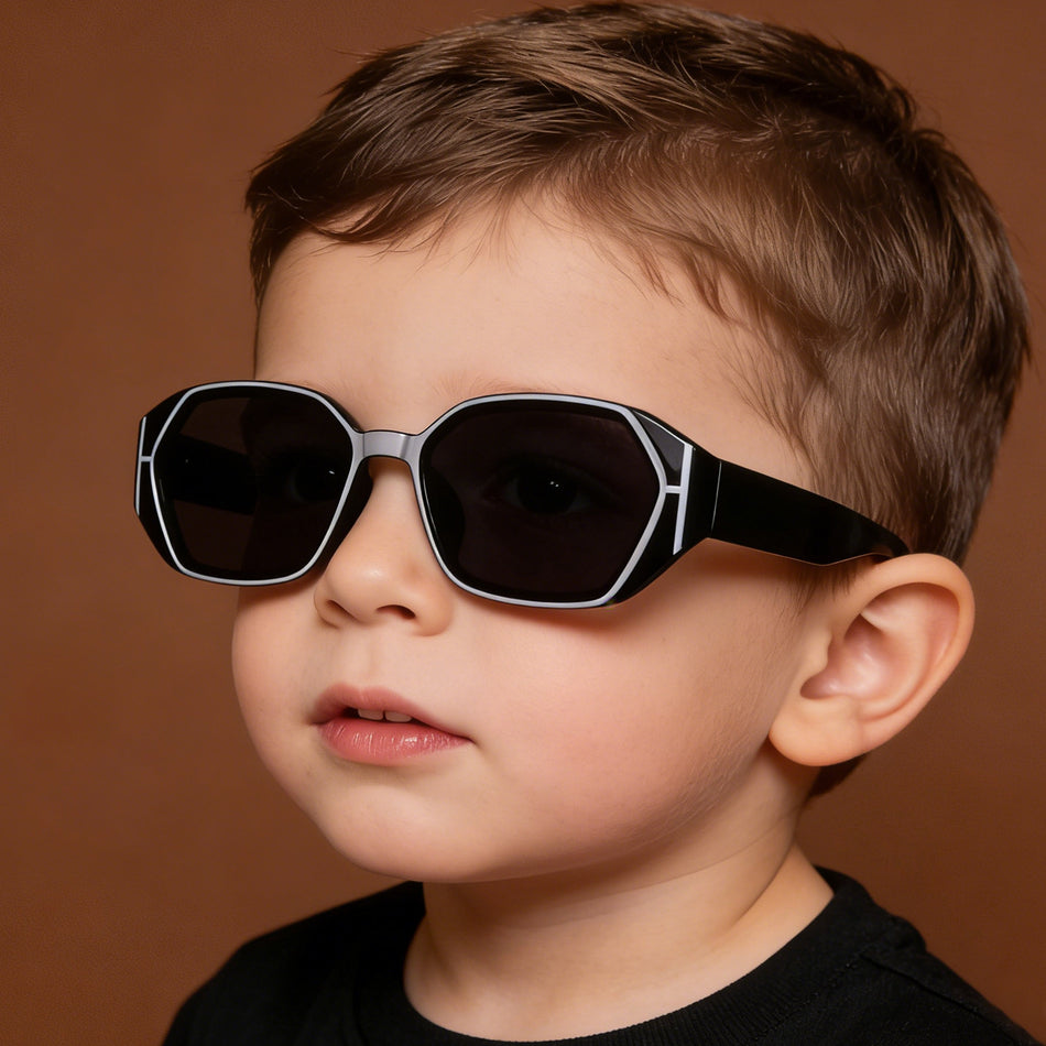 Premium Ins Korean Style Trendy Sun-Protection Sunglasses for Babies