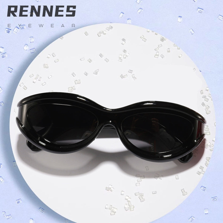 Kids Retro Oval Frame UV400 Fashion Sunglasses Candy Color