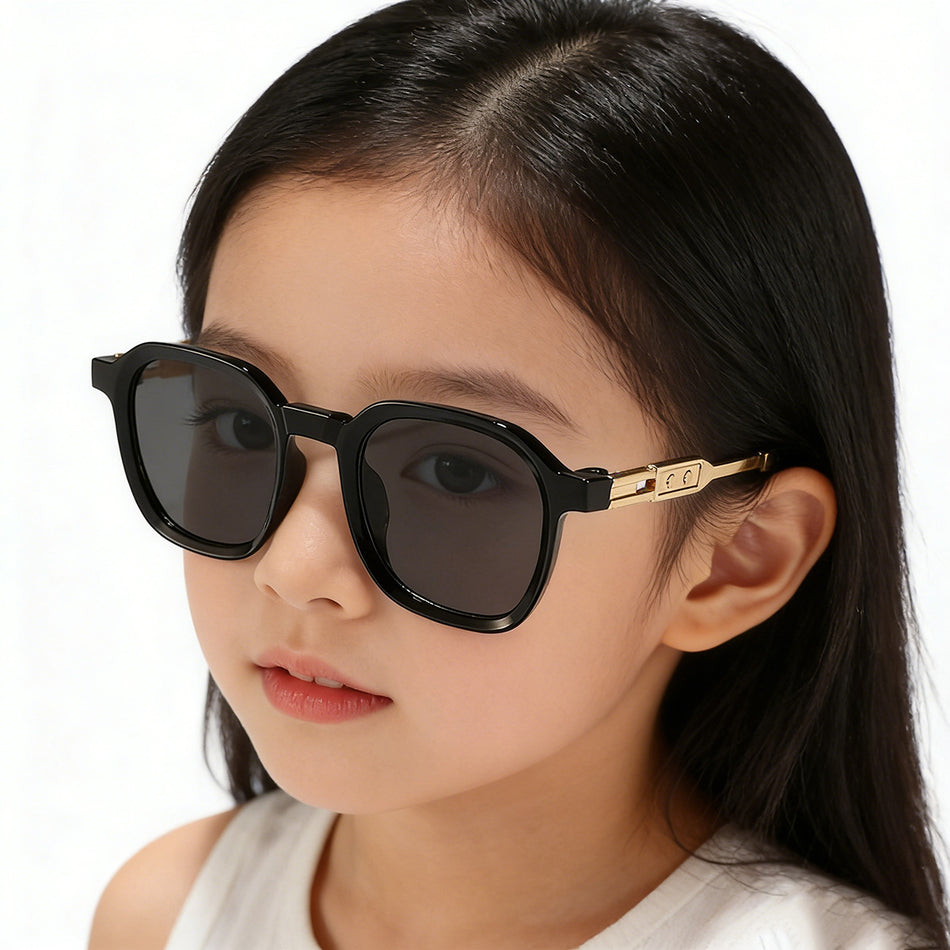 Children Candy Square Frame UV400 Sunglasses Retro Street Style