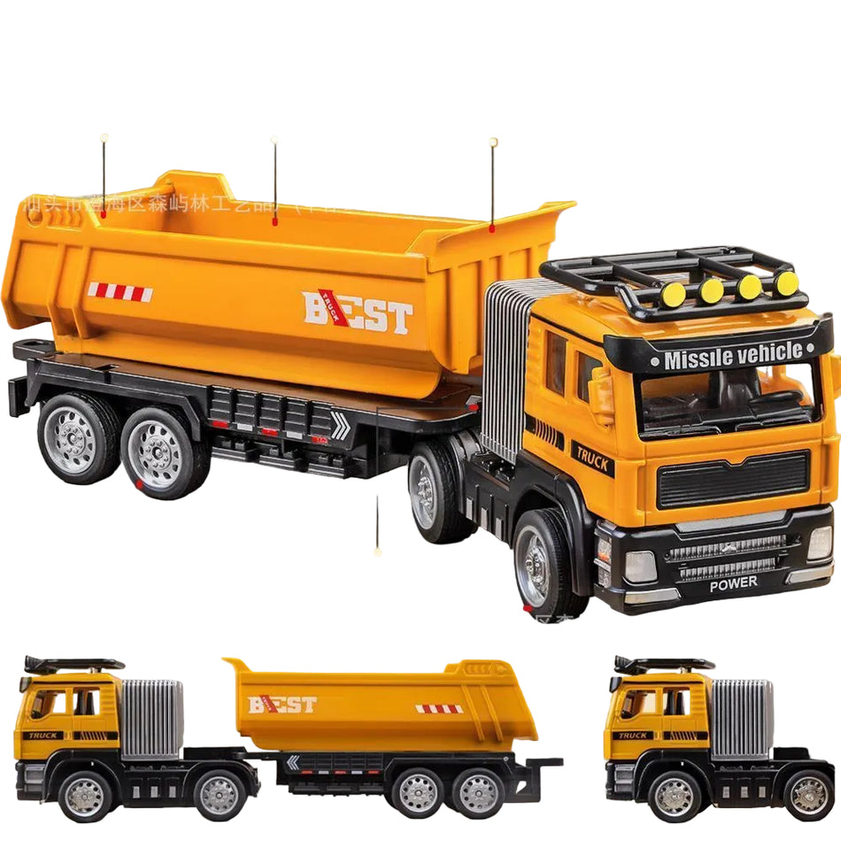 Elite Semi-Trailer Transport and Dump Truck Model